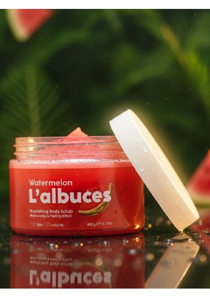 Watermelon Body Scrub 400GR – Vegan, Temiz Içerikli, Karpuz Kokulu Pürüzsüz Cilt Bakımı indirimleri