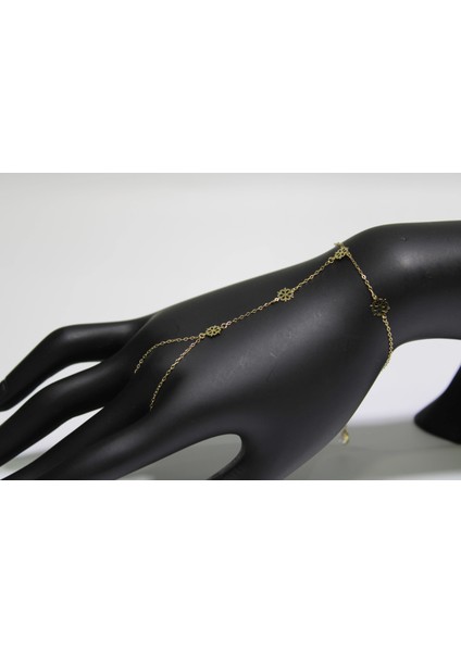 14 Ayar Altın Kar Tanesi Modeli Şık ve Zarif Şahmeran