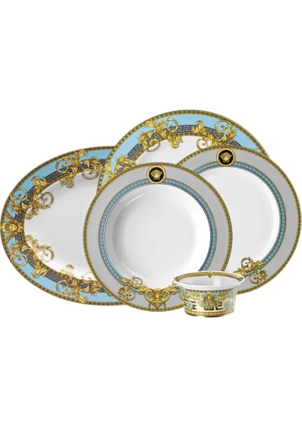 Versace Prestige Gala Blue Yemek Takımı