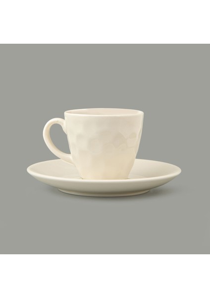 Kitchen Hammer 6'lı Kahve Fincan Takımı - Krem - 90 ml fiyatları