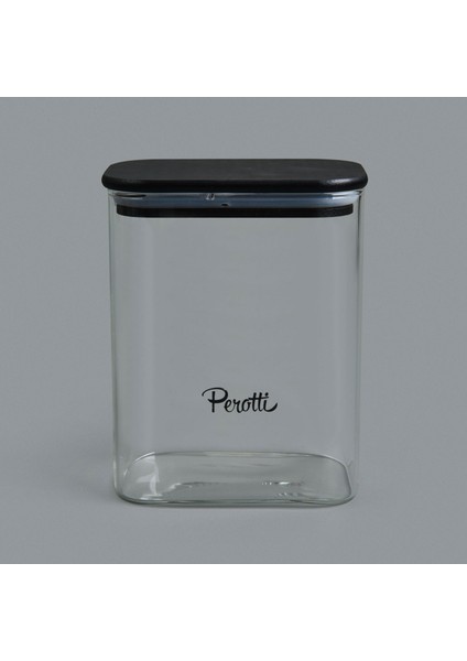 Porter Saklama Kabı - Siyah / Şeffaf - 1,2 Lt