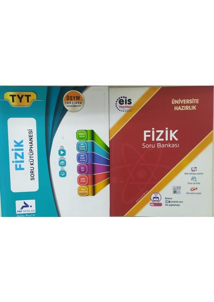 Paraf Yayınları Tyt Fizik Soru Kütüphanesi+Eis Tyt Fizik Soru Bankası