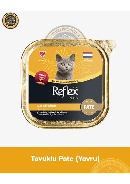Plus Pate Tavuklu Yavru Kedi Maması – 6 × 85 G fiyatları