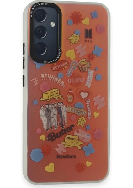 Bfs Samsung Galaxy A34 5g Kılıf Estoril Desenli Kapak - Estoril - 16