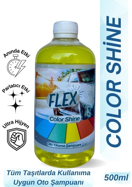 Oto Yıkama Şampuanı 500ML (Ekstra Yoğun Formül ve Limon Kokusu)