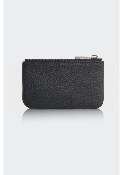 Hakiki Deri, El Yapımı, Bozuk Para Cüzdanı, Altın Renk Fermuar, 3002 Siyah fiyatları