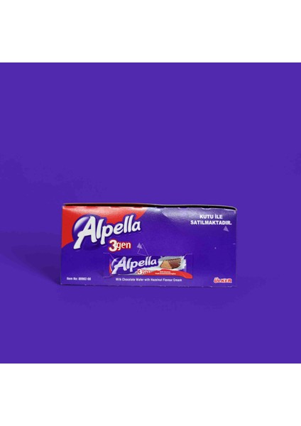 Alpella 3gen Sütlü Gofret 12'li modelleri