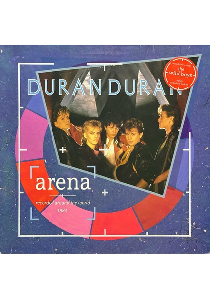 Duran Duran Arena Recorded Around The World 1984 Lp Plak