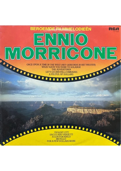 Ennio Morricone Beroemde Filmmelodieen Soundtrack Lp Plak