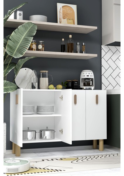 8182KM-64DH Konsol,kahve Köşesi,ayakkabılık,ofis Evrak Dolabı,mutfak Kiler Dolabı,tv Ünitesi-Bs fırsatları