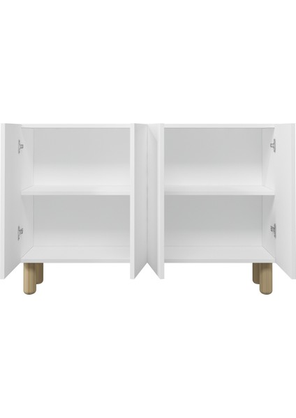 8182KM-64DH Konsol,kahve Köşesi,ayakkabılık,ofis Evrak Dolabı,mutfak Kiler Dolabı,tv Ünitesi-Bs