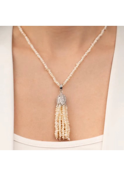 Püsküllü Tasarım Kolye