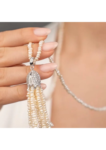 Püsküllü Tasarım Kolye fiyatları