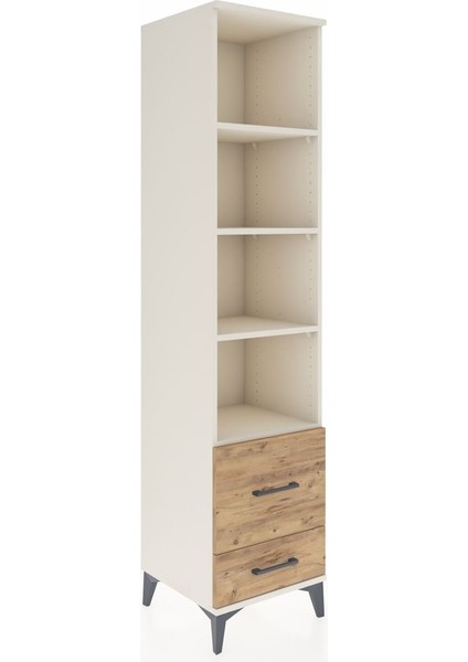Hyperion Dolap 4 Raflı 2 Çekmeceli 44X44X195 Aytaşı-Çam fiyatları