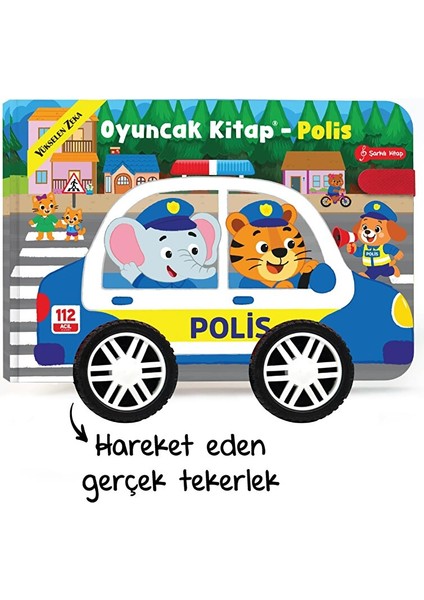Oyuncak Kitap - Polis (Gerçek Tekerlekli)