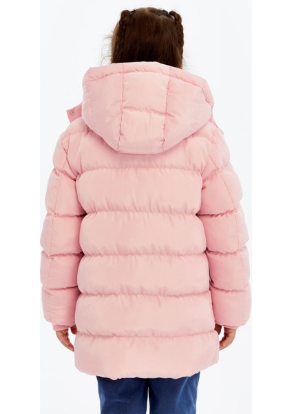 Kız Çocuk Kalın Kışlık Kapüşonlu Kaban 51349 fiyatları