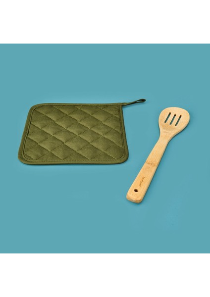 Gabardin Tutaç - Yeşil - 20X20 cm fiyatları