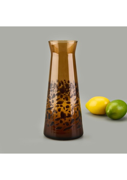 Leopar Cam Karaf - Kahverengi - 1150 ml fiyatları