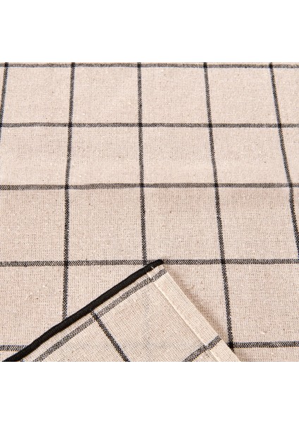 Trallies Runner - Ekru / Siyah - 45X150 cm modelleri