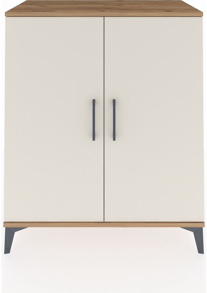 Hyperion Şifonyer 2 Kapaklı 88X44X106 Çam-Aytaşı