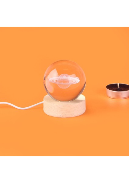 Deco Satürn Ledli Küre - 6 cm fiyatları