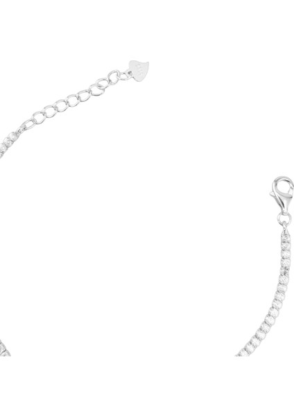 925 Ayar Gümüş Yonca Su Yolu Kadın Gümüş Bileklik indirimleri