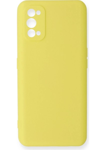 Bfs Realme 7 Pro Kılıf Nano Içi Kadife Silikon - Sarı