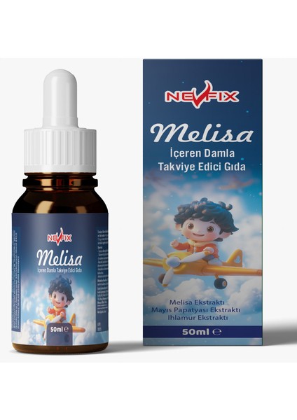 Melisa Papatya Ihlamur Night Bitkisel Damla 50 ml