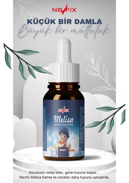 Melisa Papatya Ihlamur Night Bitkisel Damla 50 ml modelleri