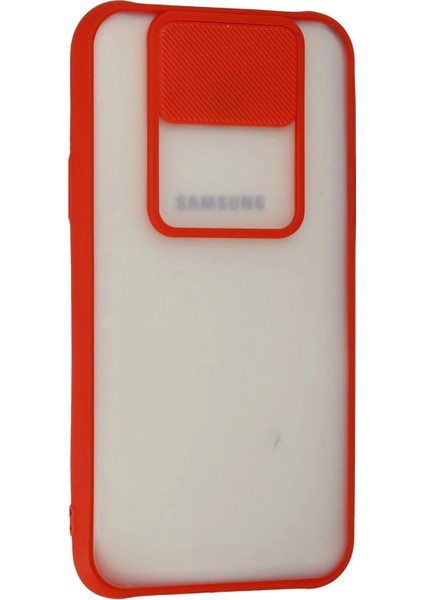 Bfs Samsung Galaxy J7 Kılıf Palm Buzlu Kamera Sürgülü Silikon - Kırmızı fiyatları