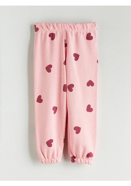 Yeni Sezon Beli Lastikli Kız Çocuk Jogger Eşofman Alt