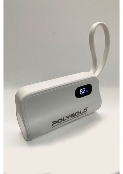 K13 | 5000MAH Taşınabilir Powerbank | Hızlı Şarj | Usb, Type-C, Lightning Uyumlu