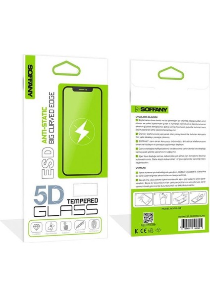 TG133-134 Xiaomi Redmi 13C Anti-Statik 5D Temperli Cam Koruyucu fiyatları