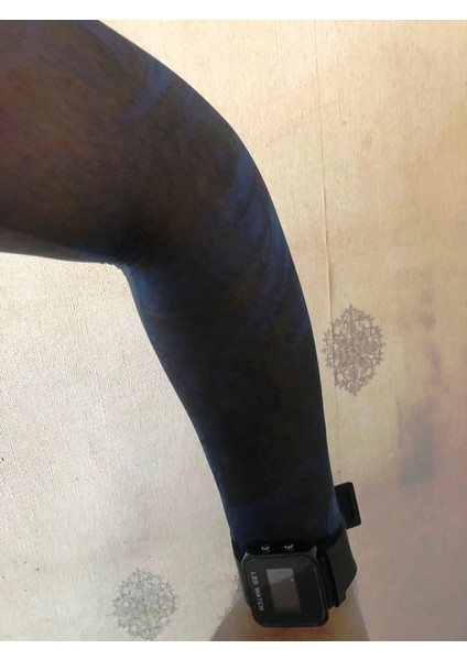 Çift Kol Giyilebilir Dövme Mavi Desenler Tattoo Sleeve