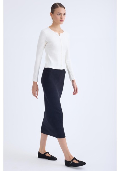 Midi Boy Fitilli Kalem Etek modelleri