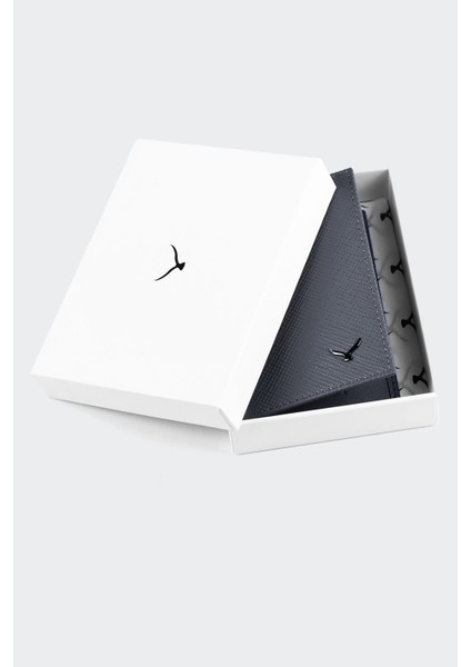 Hakiki Deri, El Yapımı, Kitap Tipi Kartlık, 6 Kart Yuvalı, 4511 Gri indirimleri