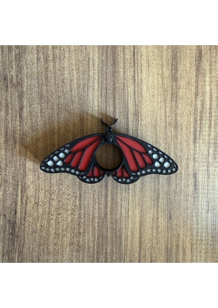 Kitap Ayracı - Sayfa Tutucu - Tek El Kitap Okuma Aparatı (Kırmızı Kelebek) modelleri