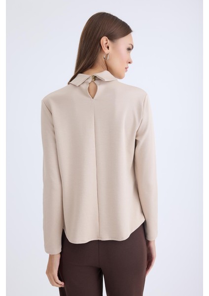 Önü Detaylı Uzun Kol Bluz fırsatları