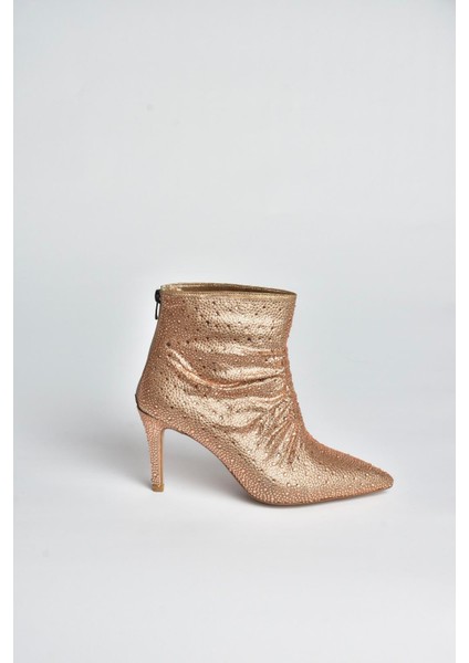 V572127214 Bronz Sim Taşlı Ince Topuklu Abiye Bot indirimleri