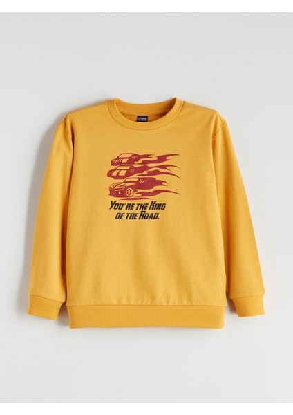 Yeni Sezon Bisiklet Yaka Erkek Çocuk Sweatshirt
