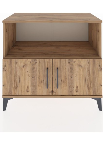 Hyperion Şifonyer 2 Raflı 2 Kapaklı 88X44X80 Çam-Çam