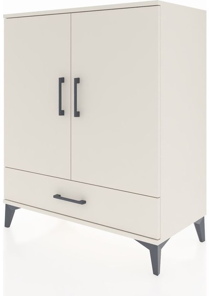 Hyperion Şifonyer 3 Raflı Tek Çekmeceli 2 Kapaklı 88X44X106 Aytaşı-Aytaşı modelleri