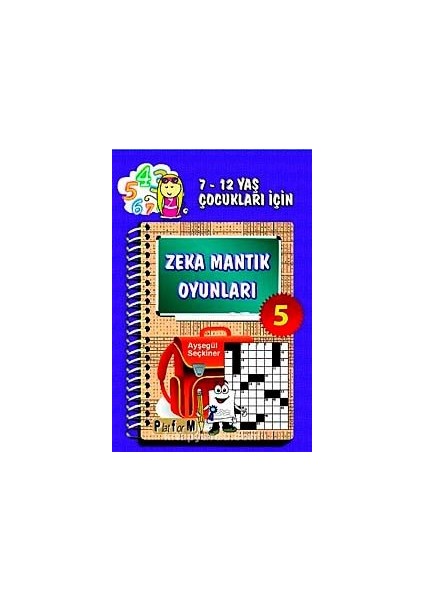 Zeka Mantık Oyunları 5 7- 12 Yaş Çocukları Için