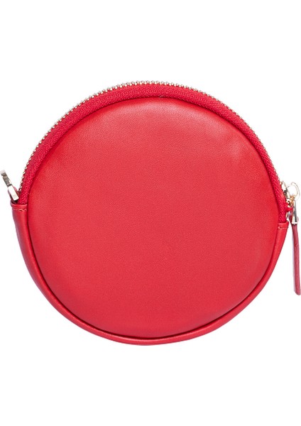 Çona - Bej Deri Yuvarlak Cüzdan indirimleri