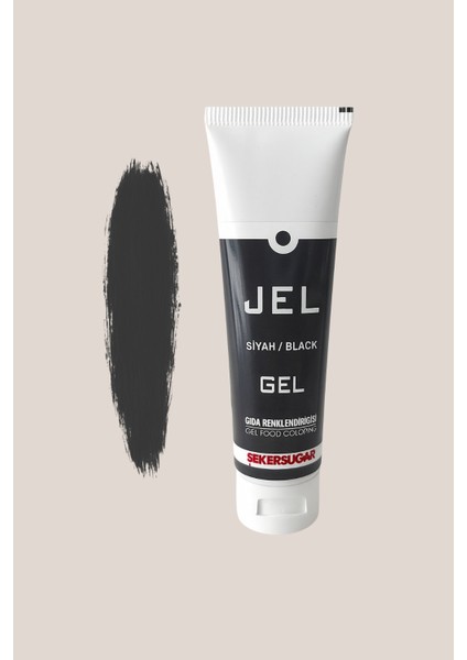 Siyah Jel Gıda Boyası 100 Gr.