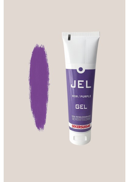 Mor Jel Gıda Boyası 100 Gr.