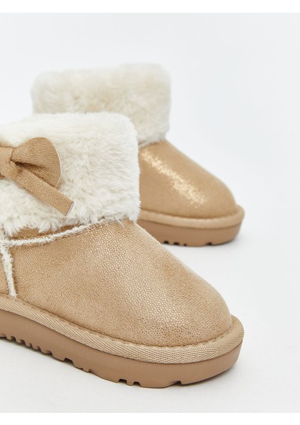 Yeni Sezon Süet Görünümlü Kız Bebek Bot modelleri