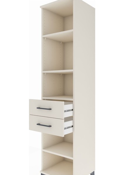 Hyperion Dolap 4 Raflı 2 Çekmeceli 44X44X195 Aytaşı-Aytaşı indirimleri
