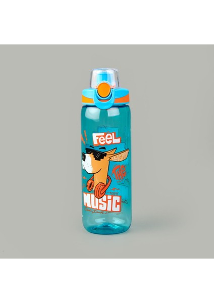 Trego Feel Musica Kilitli Tritan Matara - Renkli - 630 ml