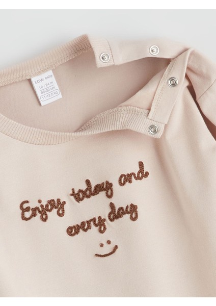 Yeni Sezon Bisiklet Yaka Erkek Bebek Sweatshirt ve Eşofman Alt 2'li modelleri